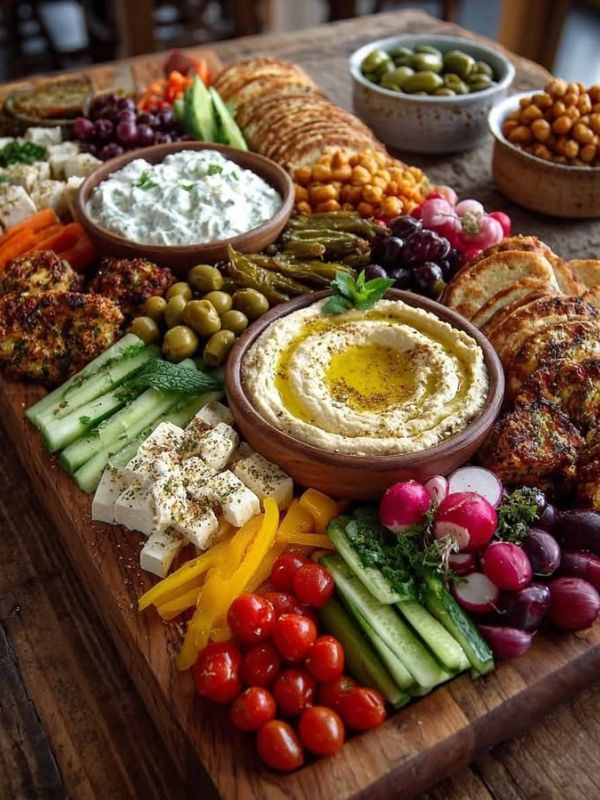 Mediterranean-vegetabble-platter