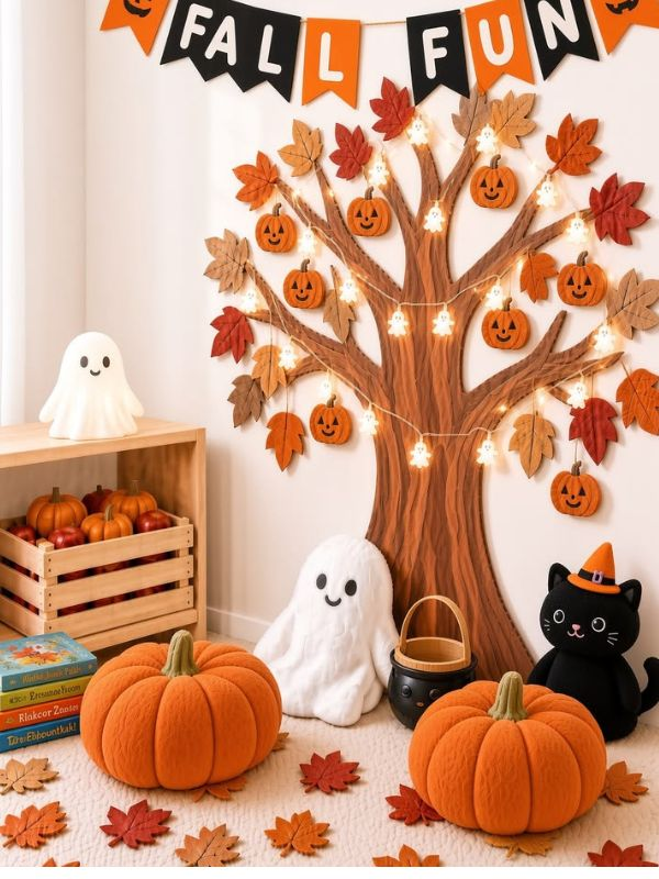 halloween-tree-decor-for-classroom