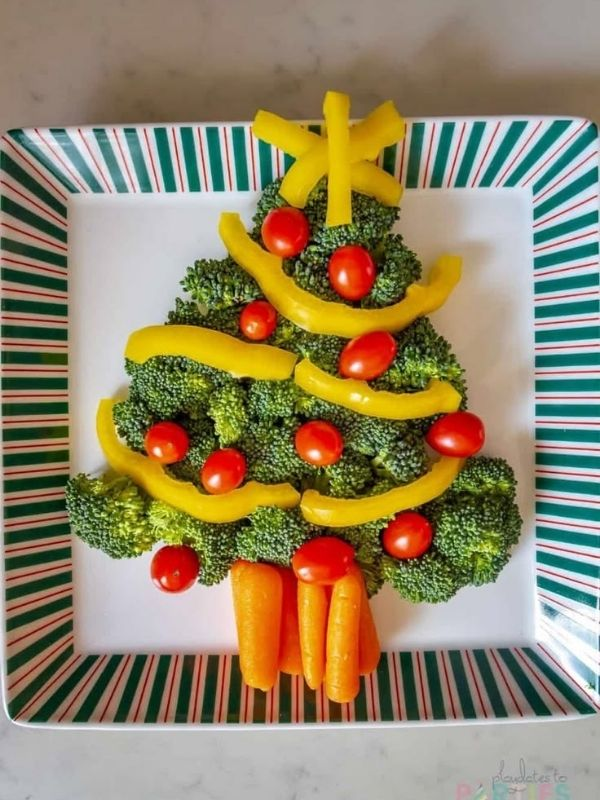christmas-tree-vegetable-platter