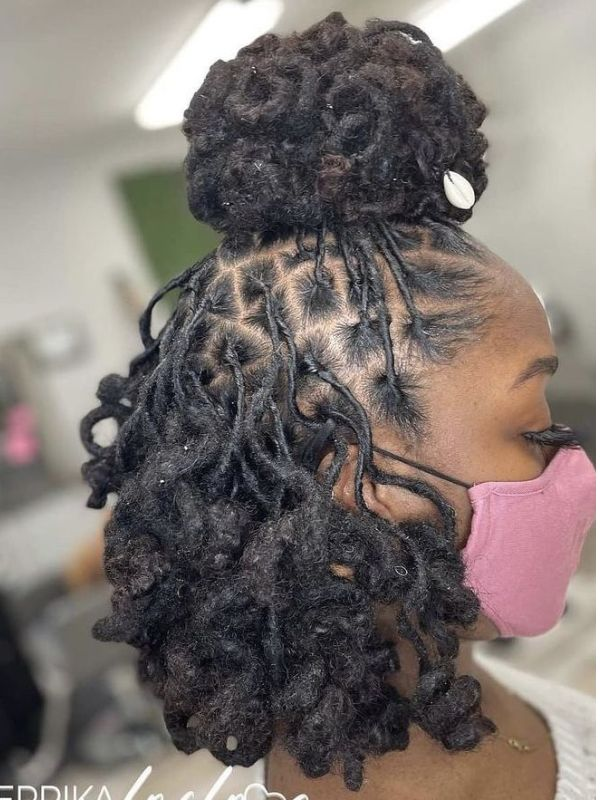 Locs-hairstyles-for-parties 