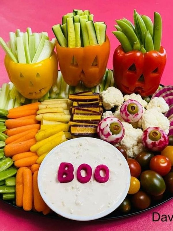halloween-vegetable-platter
