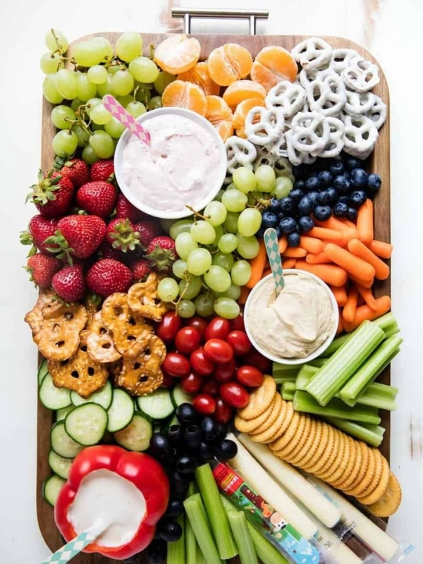 Vegetable-charcuterie-board