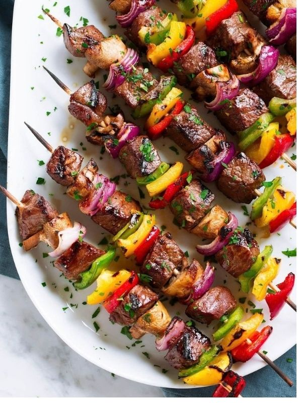 Beef-skewers
