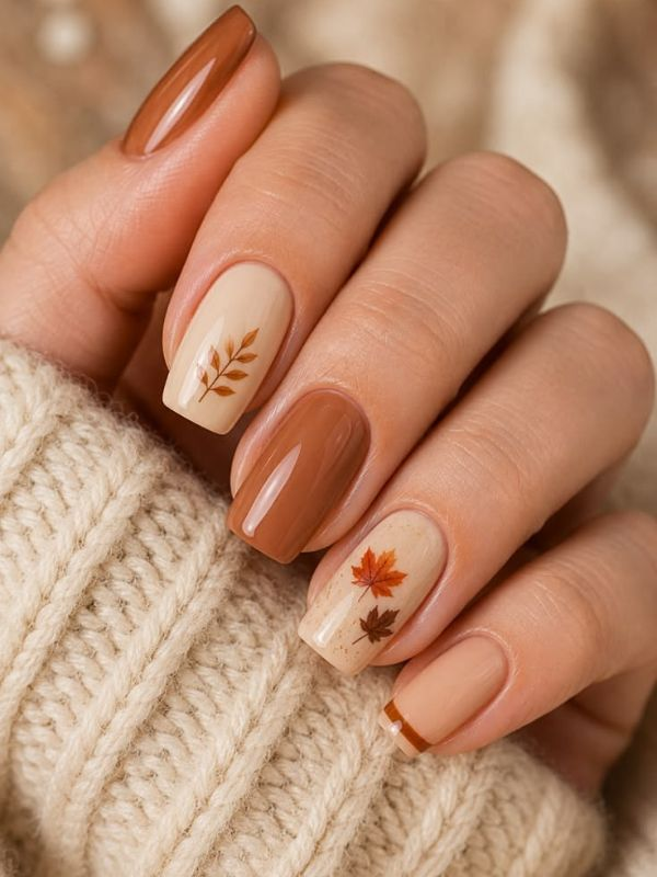 Simple-thanksgiving-nails 