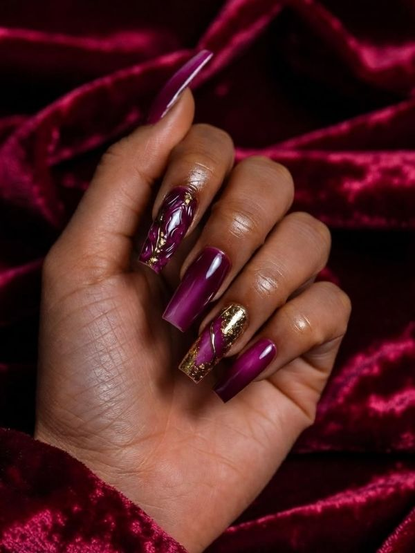 thanksgiving-nails-idea-for-dark-skin