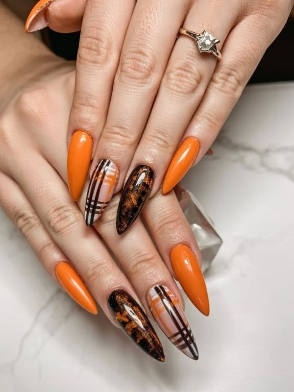 Stiletto-Thanksgiving-Nails