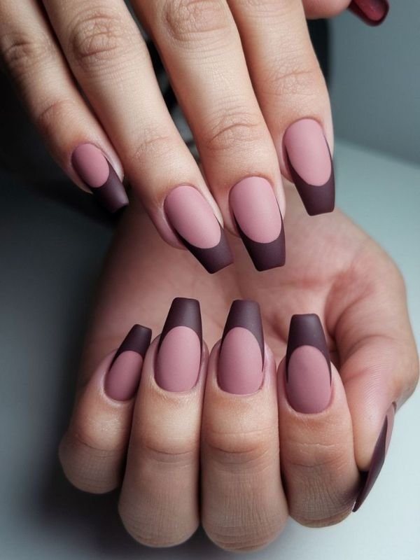 French-Tips-thanksgiving-Nails 