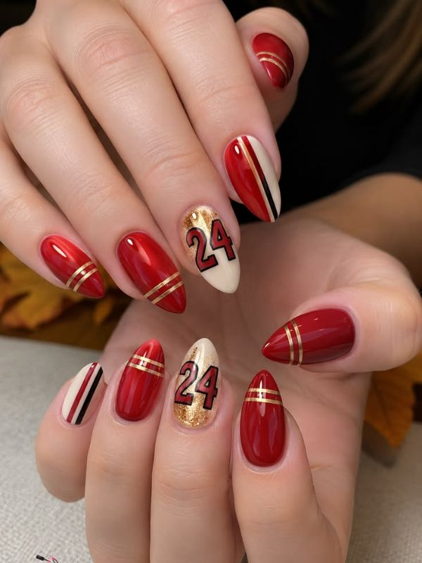 football-jersey-nail-art