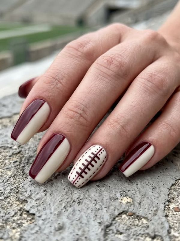 football-nail-design-idea