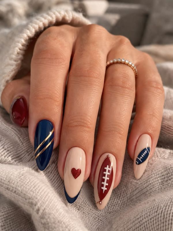 cute-football-nails