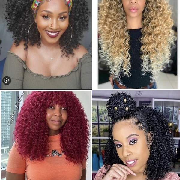 Curly-crochet-hairstyles-for-black-women-long-Short-ideas