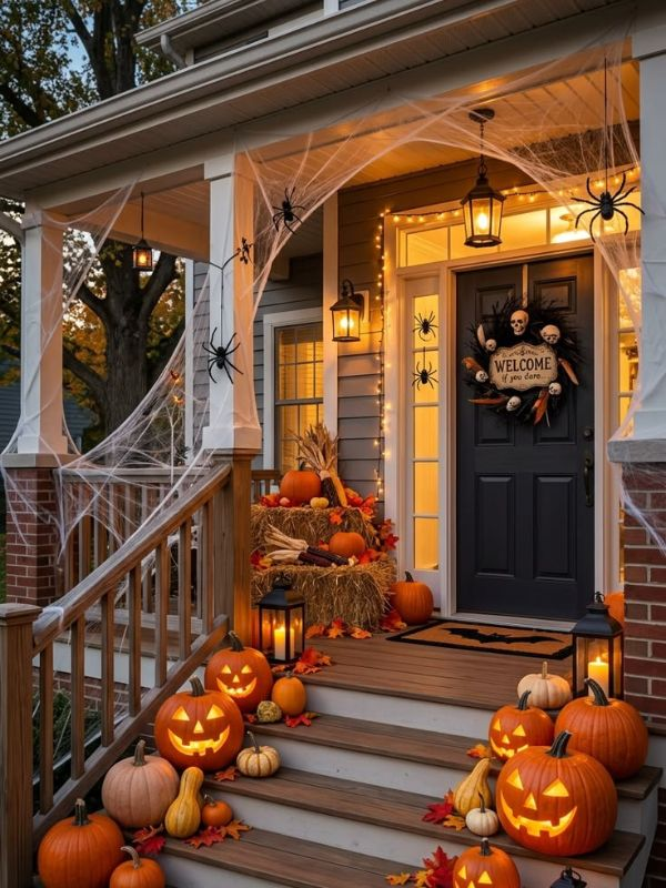 halloween-entrance-decor