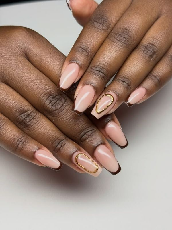 Nude-and-Chocolate-French-Tips