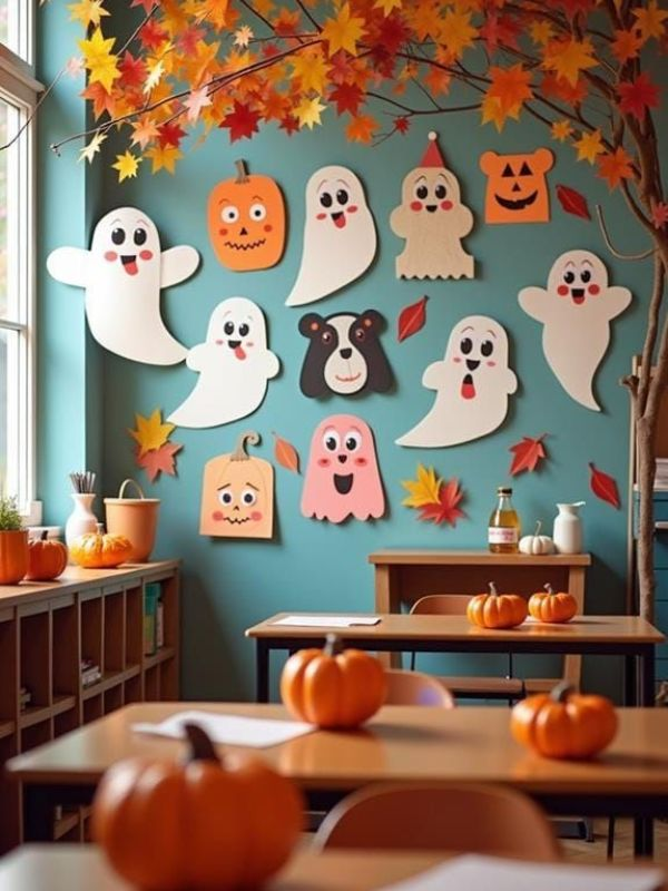 halloween-classroom-wall-decor-ideas