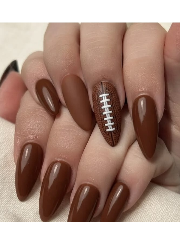 Brown-football-nails
