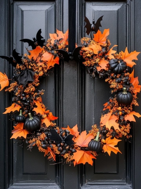 Halloween-office-front-door-decor 