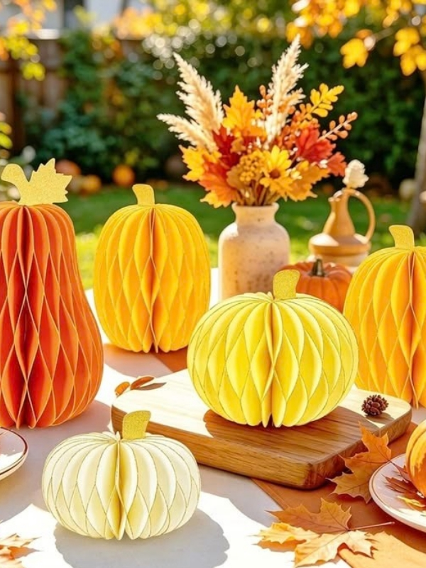 Paper-Pumpkin-Thanksgiving-Centerpiece-ideas