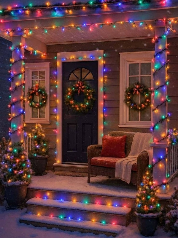 Christmas-Porch-String-Lights