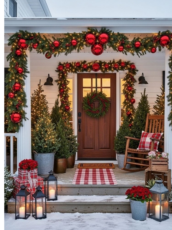 Red-Green-Christmas-Porch-ideas