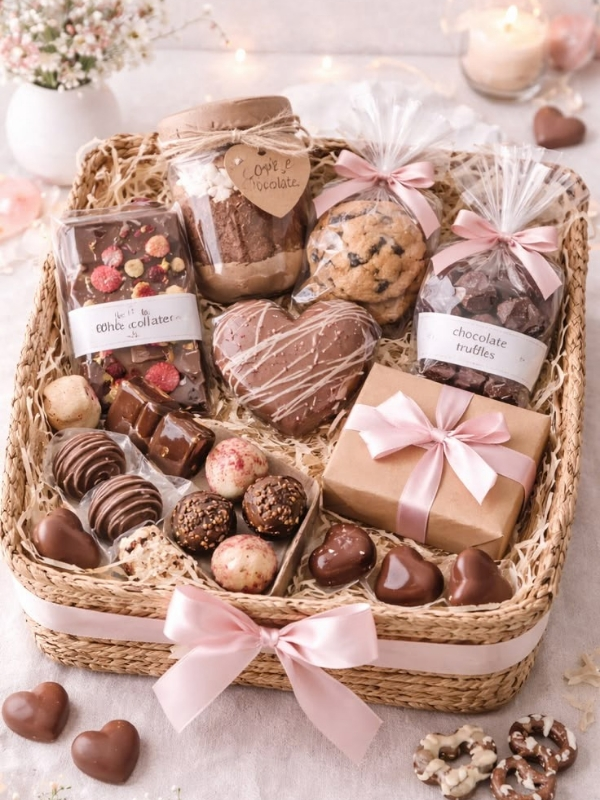 Sweet-Treats-Christmas-Gift-Basket-ideas