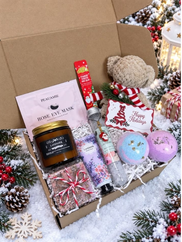 Self-Care-Christmas-gift-Basket-ideas
