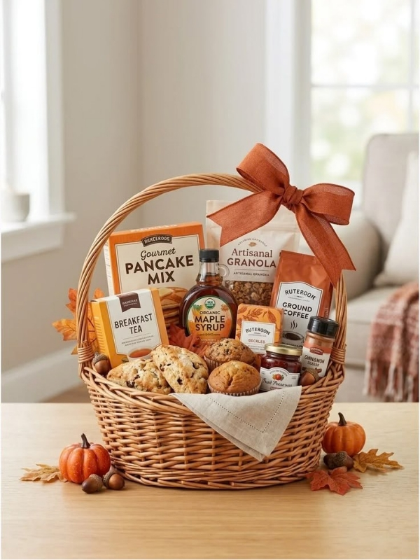 Breakfast-Christmas-Gift-Basket-ideas
