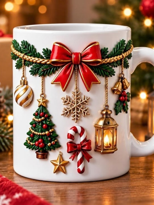 Decorated-Christmas-gift-Mug-ideas
