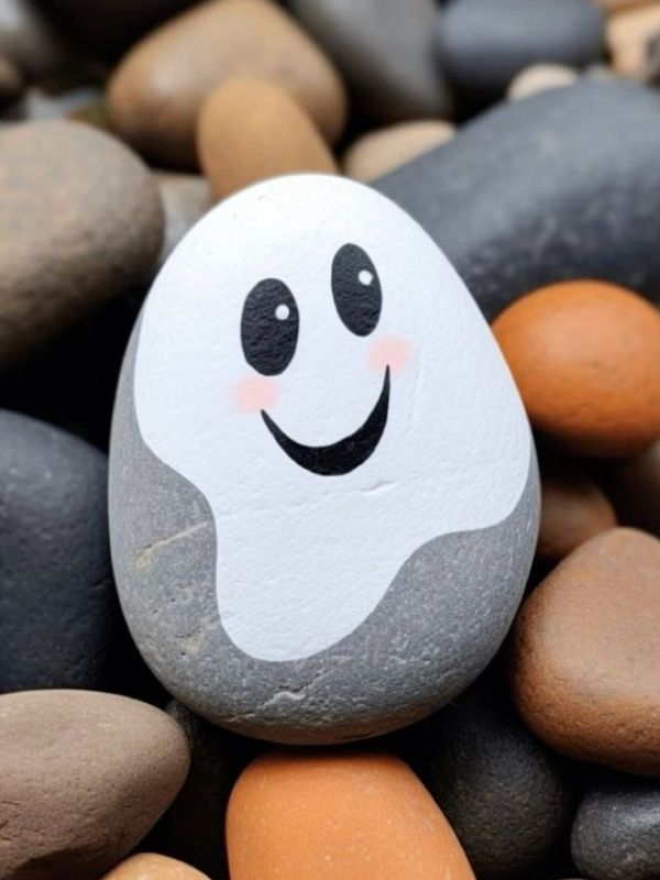 Halloween-Rock-Painting Ideas-for-Kids