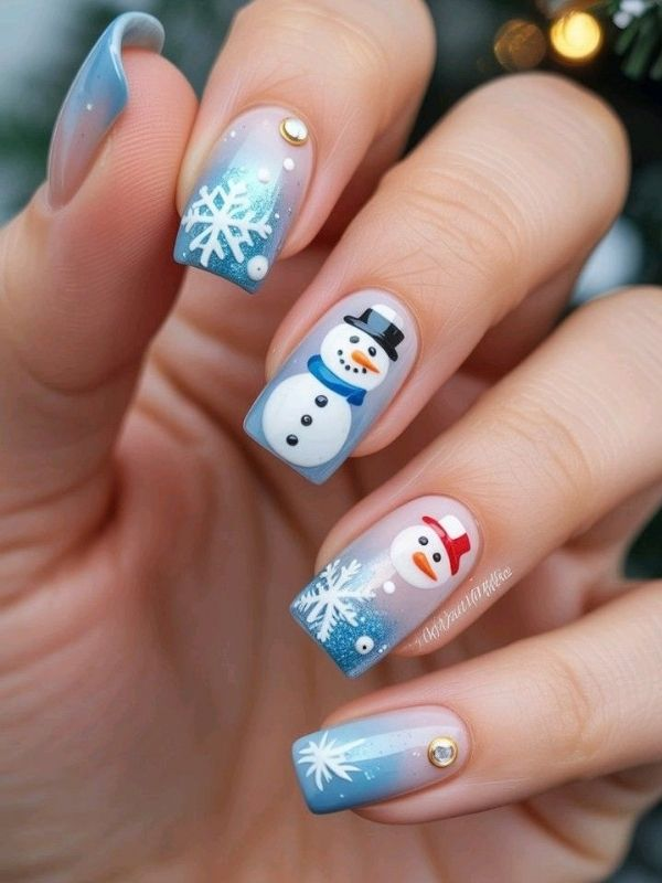 Snowman-Nails