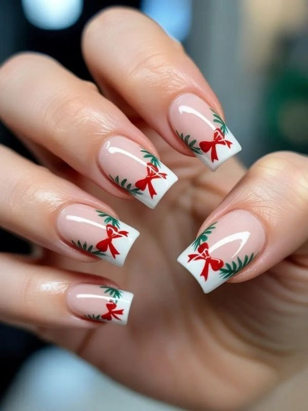 Christmas-french-tips-idea