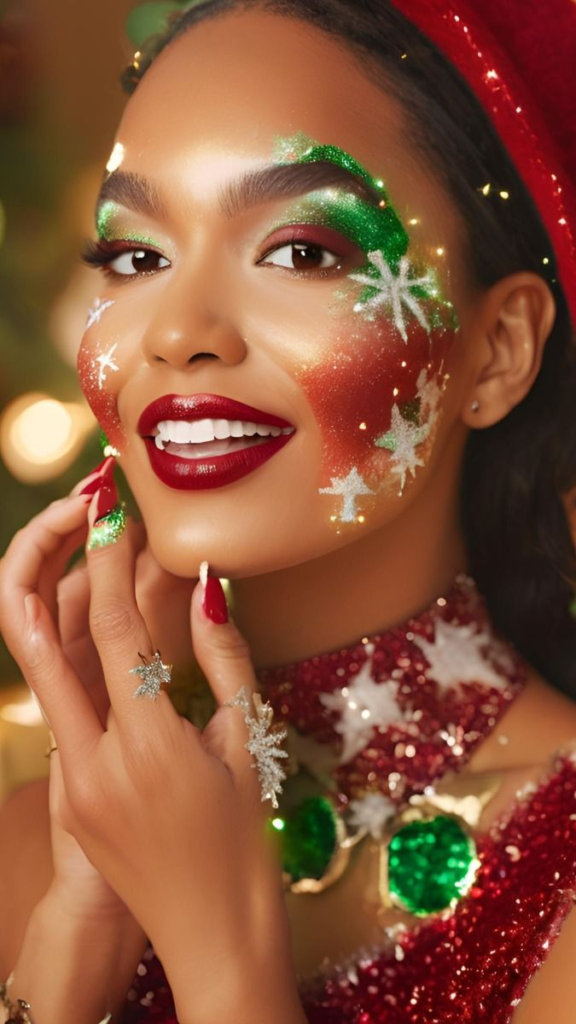 Christmas-face-paint-ideas 