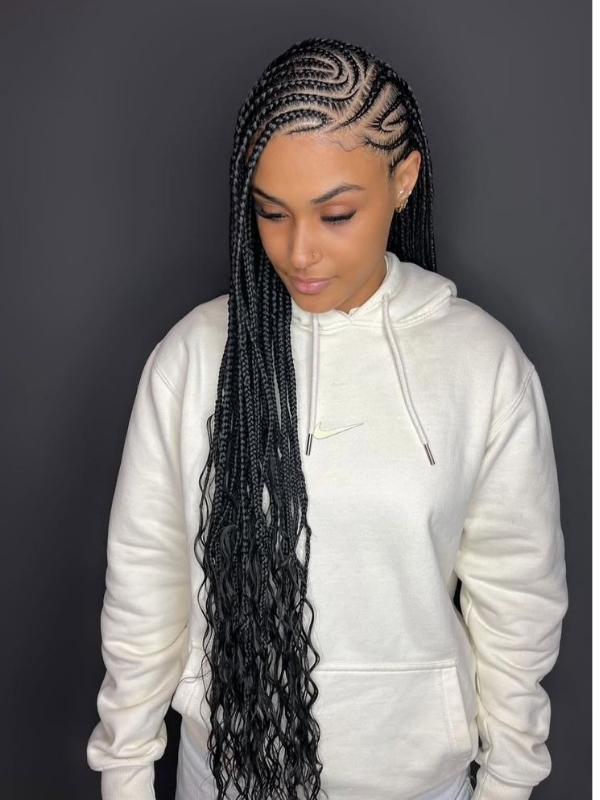 Lemonade-hairstyles-with-knotless-braids 