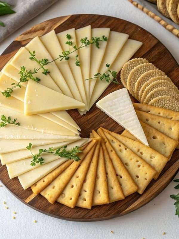 Cheese-and-Crackers-as-Party-Food-Ideas