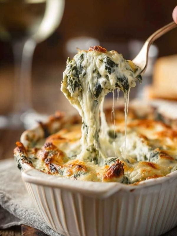 Spinach-and-Cheese-Dip-as-Party-Food-Ideas