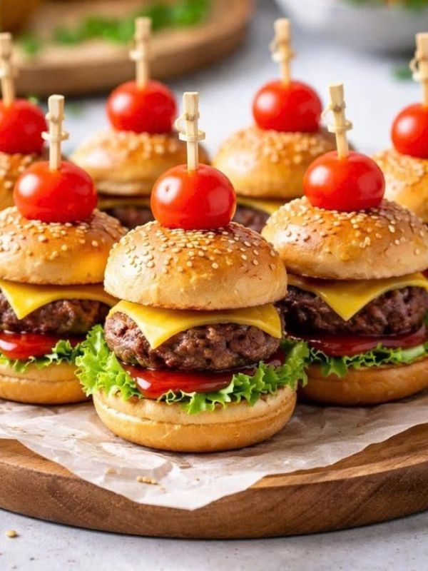 Mini-Burgers-Party-Food-Ideas