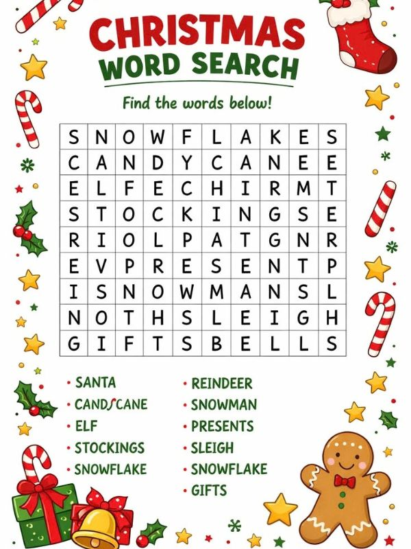 Christmas-Activity-Ideas-For-Kids-as-Word-Search