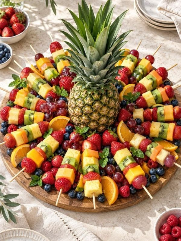 Fruit-Skewers-as-Party-Food-Ideas-for-kids