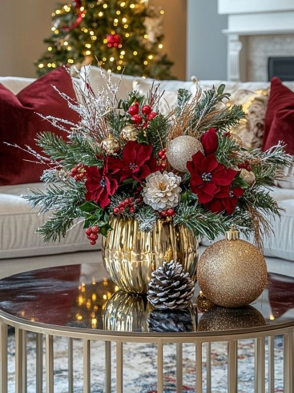 Christmas-Living-Room-Decor-Style-a-Festive-Coffee-Table