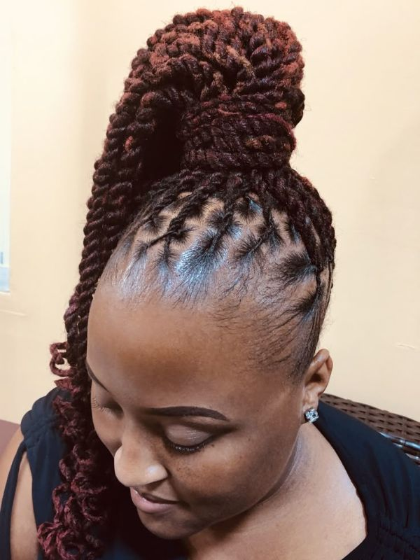 Long-Barrel-Twist-Locs-With-a-Braided-Crown-for-Women