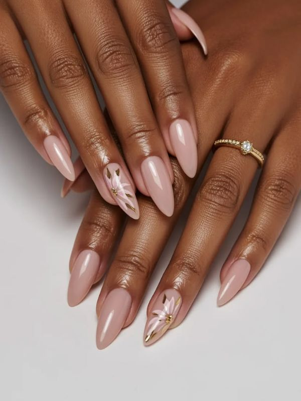 Nude-Pink-Nails-fo-a-Classy-Look