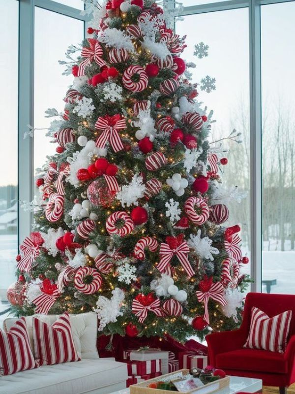 Christmas-Tree-Ideas-With-Candy-Cane-Ornaments