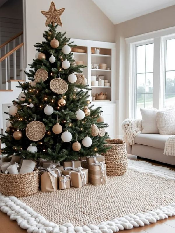 Neutral-Christmas-Tree-Ideas-Decor