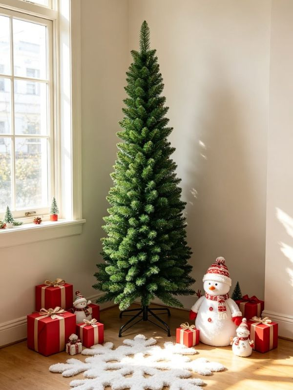 Slim-Christmas-Tree-Ideas-for-Contemporary-Homes