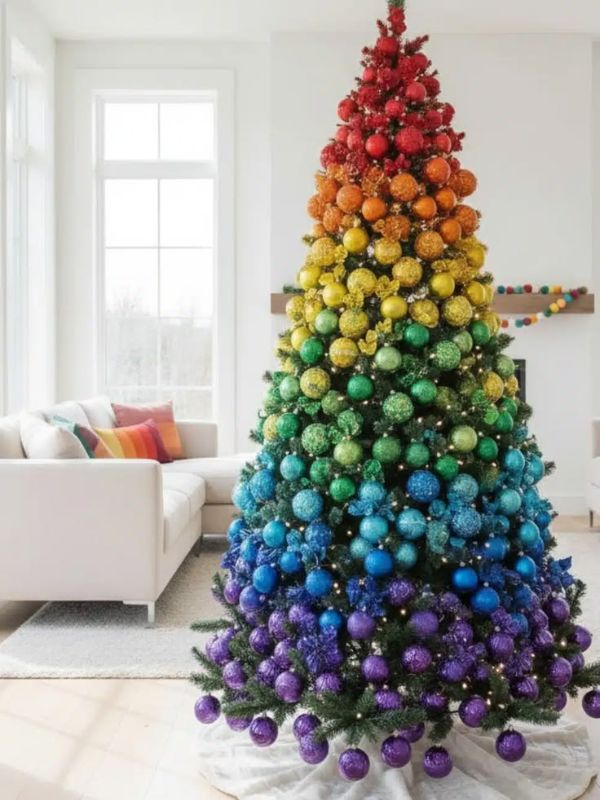 Unconventional-Christmas-Tree-Ideas-Color-Combinations