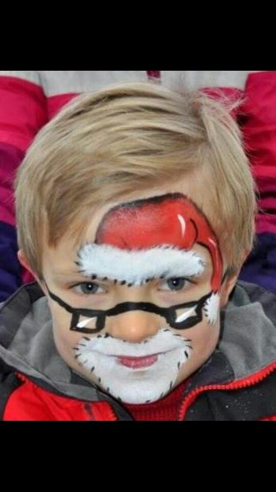 Christmas-face-paint-ideas-for-kids 